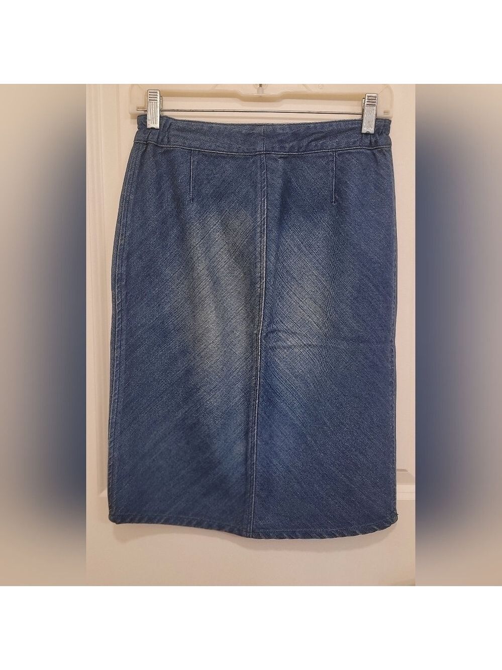 A/X Armani Exchange Blue Classic Denim Skirt Sz 2